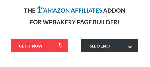 Amazon Affiliates Addon for WPBakery Page Builder (formerly Visual Composer) - 1