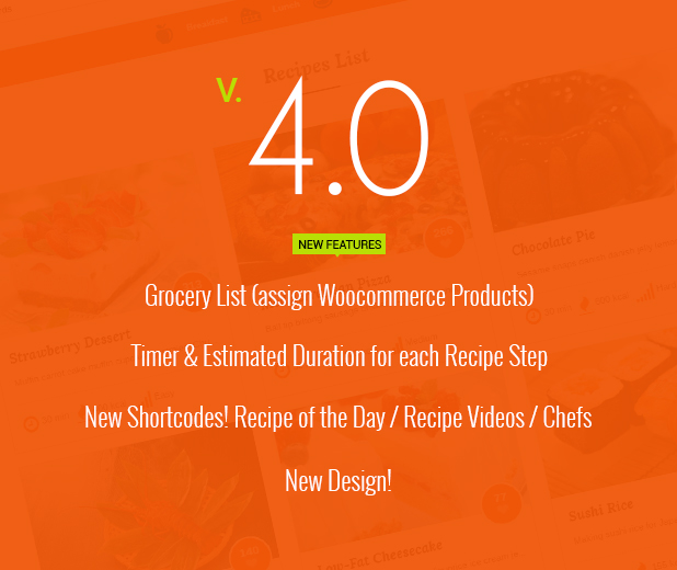 Le Chef - Premium Recipe Plugin - 1  - V4 -