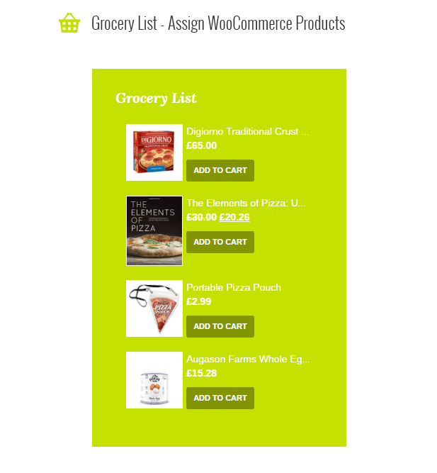 Le Chef - Premium Recipe Plugin - 4  - grocerylist -