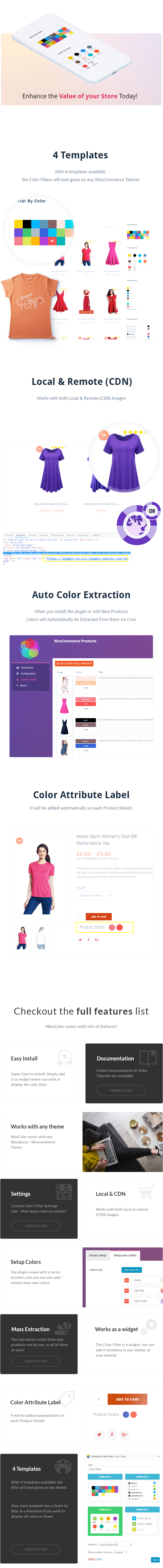 WooCommerce Products Color Filters – WP Plugin - 1  - woocolor -