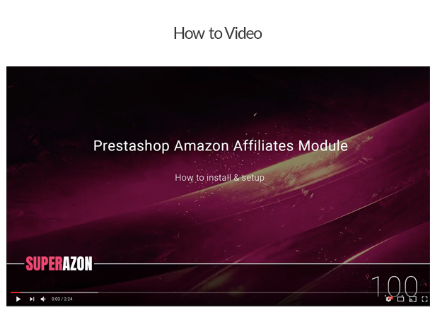 WZone for Prestashop - Amazon Affiliates Module - 2